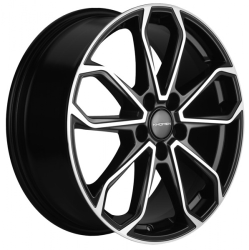 Диск Khomen KHW1816 7x18 5*108 Et:33 Dia:60,1 Black-FP