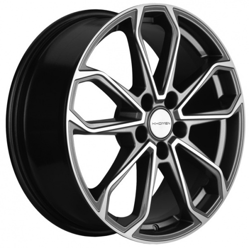 Диск Khomen KHW1816 7x18 5*114,3 Et:37 Dia:66,6 Gray-FP