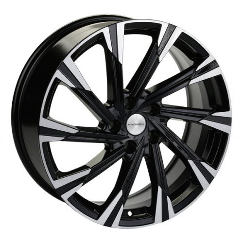 Диск Khomen 1901 6x16 4*100 Et:50 Dia:60,1 Black-FP