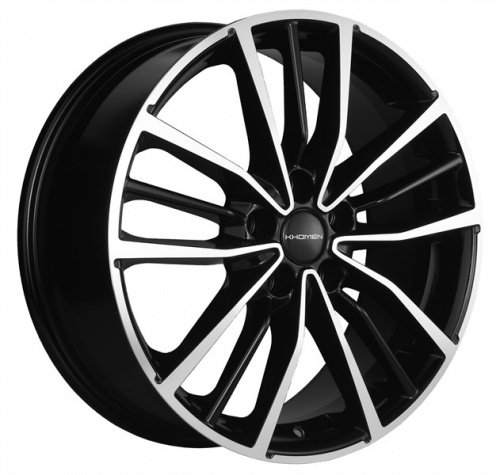 Диск Khomen KHW1812 7x18 5*108 Et:43 Dia:65,1 Black-FP