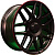 Диск PDW L5424 8,5x19 5*130 Et:38 Dia:66,6 Satin Black Red Lip