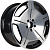 Диск INCH ULF-R20 8,5x19 5*112 Et:36 Dia:56 Black machine face+milling spokes before painting