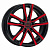Диск MAK MILANO 7 x 17 5*114,3 Et: 40 Dia: 76 Black and Red