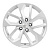 Диск Khomen 1703 7 x 17 5*114,3 Et: 39 Dia: 60,1 F-Silver