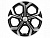 Диск Khomen 1606 6,5 x 16 5*108 Et: 50 Dia: 63,35 BLACK-FP