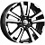 Диск K&K КС874 6,5 x 17 4*100 Et: 41 Dia: 60,1 Алмаз черный