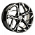 Диск Khomen 1716 7 x 17 5*108 Et: 50 Dia: 63,3 Black-FP