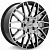 Диск X'trike X-131 7 x 17 5*114,3 Et: 40 Dia: 66,1 BK/FP