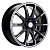 Диск Khomen 1707 6,5 x 17 4*100 Et: 50 Dia: 60,1 Black-FP