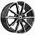 Диск K&K Меренге 7,5 x 17 5*108 Et: 45 Dia: 67,1 алмаз чёрный