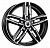 Диск K&K Sayan 6x16 5*110 Et:44 Dia:65,1 алмаз чёрный