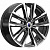 Диск K&K Лацио 7,5x17 5*108 Et:45 Dia:67,1 алмаз чёрный