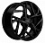 Диск Khomen 1716 7x17 5*108 Et:40 Dia:60,1 Black