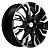 Диск Khomen 1809 7x18 5*110 Et:35 Dia:67,1 Black-FP