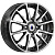 Диск K&K Квант 5,5x14 4*100 Et:38 Dia:60,1 алмаз чёрный
