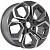 Диск KDW KD1620 6,5x16 4*100 Et:45 Dia:60,1 Grey Front Polished