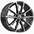 Диск K&K Меренге 7,5x17 5*112 Et:45 Dia:66,6 алмаз чёрный