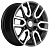 Диск Khomen 1723 8x17 6*139,7 Et:25 Dia:106,1 Gray-FP