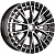 Диск KDW KD1730 7x17 5*112 Et:40 Dia:57,1 Black Front Polished