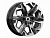 Диск K&K Тейт 7,5x17 6*139,7 Et:45 Dia:93,1 алмаз чёрный