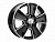 Диск Khomen 1601 6,5x16 5*114,3 Et:46 Dia:67,1 Black-FP