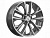 Диск Premium Series КР012 7x18 5*114,3 Et:45 Dia:60,1 Diamond Gloss Graphite