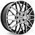 Диск X'trike X-131 7x17 5*114,3 Et:50 Dia:54,1 BK/FP