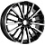 Диск KDW KD1740 7x17 5*108 Et:33 Dia:60,1 Black Front Polished