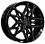 Диск Khomen 1709 7x17 5*110 Et:46 Dia:63,3 Black