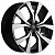 Диск Khomen 1906 7x19 5*114,3 Et:45 Dia:67,1 Black-FP