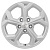 Диск Khomen 1606 6,5x16 5*114,3 Et:43 Dia:67,1 F-Silver