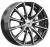 Диск K&K Сандал 6x15 4*108 Et:45 Dia:63,35 алмаз чёрный