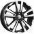 Диск K&K КС874 6,5 x 17 4*100 Et: 43 Dia: 60,1 алмаз черный