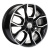 Диск Khomen 1713 7 x 17 5*114,3 Et: 45 Dia: 67,1 Black-FP