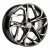 Диск Khomen 1716 7 x 17 5*108 Et: 50 Dia: 63,3 Black-FP