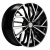 Диск Khomen 1717 7 x 17 5*114,3 Et: 39 Dia: 60,1 Black-FP