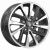 Диск K&K КС899 6x15 4*100 Et:37 Dia:60,1 Алмаз черный