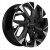 Диск Khomen 1508 6x15 4*100 Et:46 Dia:54,1 Black-FP