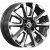 Диск K&K КС1026 6,5x16 4*100 Et:41 Dia:60,1 алмаз чёрный