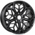 Диск KDW KD1710 7x17 5*108 Et:50 Dia:63,3 Matt Black Painted Диск KDW KD1710 7x17 5*108 Et:50 Dia:63,3 Matt Black Painted