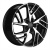 Диск Khomen 1722 6,5x17 5*114,3 Et:46 Dia:67,1 Black-FP