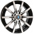 Диск Khomen 1608 6,5x16 5*108 Et:45 Dia:60,1 Black-FP