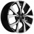 Диск Khomen 1906 7x19 5*114,3 Et:45 Dia:67,1 Black-FP