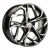 Диск Khomen 1716 7x17 5*114,3 Et:49 Dia:67,1 Black-FP