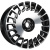 Диск INCH ULF-R24 8x18 5*112 Et:40 Dia:56 Black Machine Face