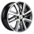 Диск Khomen 1609 6 x 16 4*100 Et: 48 Dia: 54,1 BLACK-FP