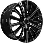 Диск PDW 5241 8,5x18 5*112 Et:30 Dia:66,6 Gloss Black Machine Face