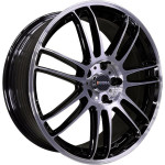 Диск INCH FA8535 7x18 5*110 Et:50 Dia:63,3 Gloss Black Machined Face