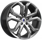 Диск K&K Пандора 8,5x19 5*108 Et:45 Dia:67,1 блэк платинум