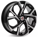 Диск X'trikeRST R087 6,5x17 5*114,3 Et:45 Dia:60,1 BK/FP